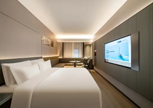 Xuting Deluxe King Room(Smart Voice Room Control, 65-Inch Screen Casting TV, Minibar)